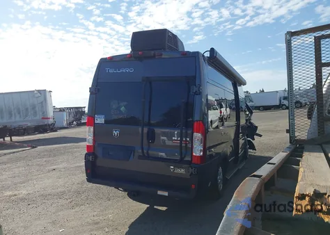 2021 Ram Promaster 3500 Window Van High Roof 159 Wb Ext from USA, damaged, VIN 3C6MRVUG3ME590422